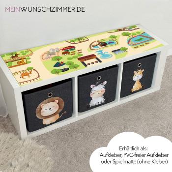 Spielstraße Ikea Kallax 3er - Zoo